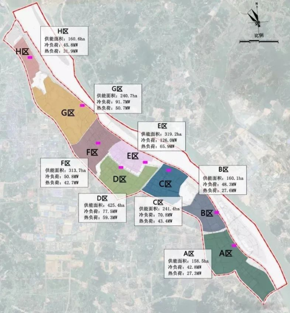 “十四五”期間，長沙望城濱水新城規(guī)劃建設(shè)8座淺層地?zé)崮茉凑?地大熱能