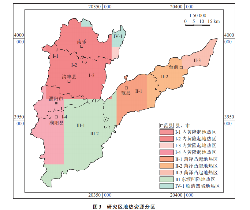 河南省濮陽(yáng)市中深層地?zé)岬刭|(zhì)特征、資源儲(chǔ)量及開發(fā)利用適宜性評(píng)價(jià)-地大熱能